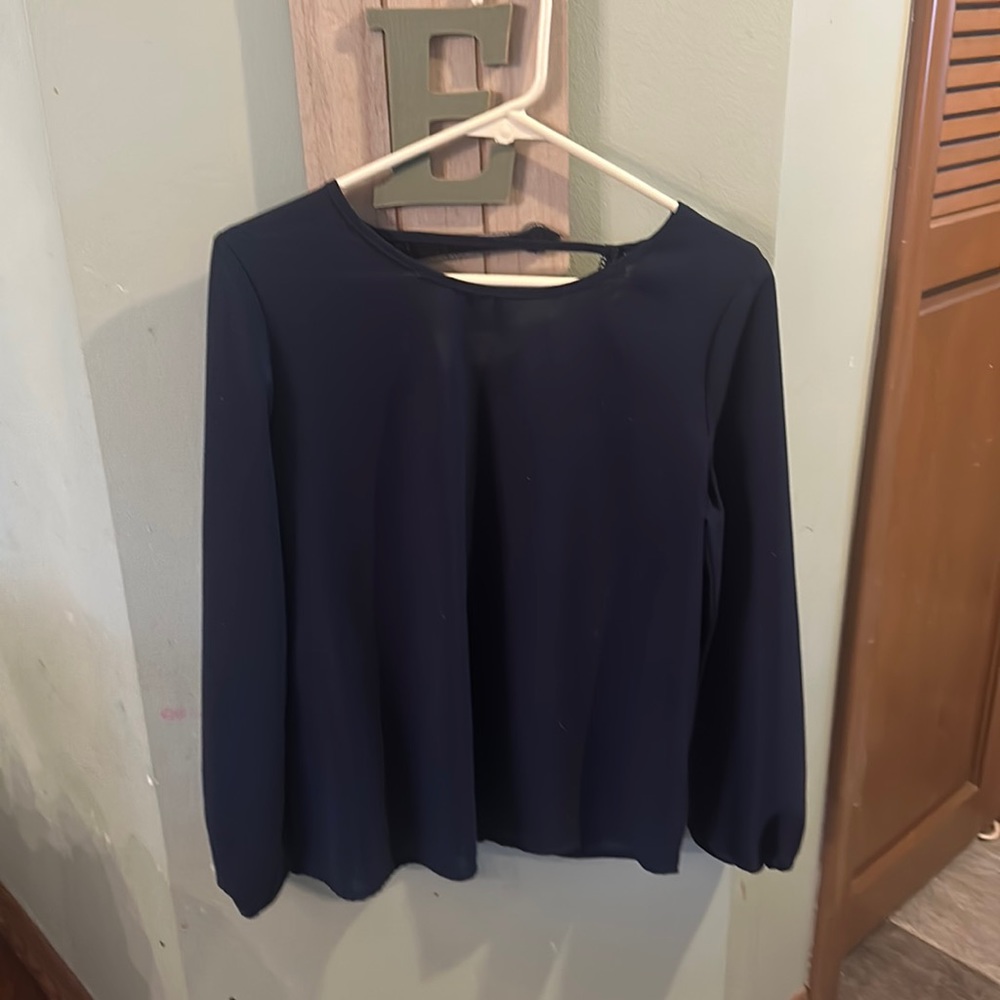 Low back blouse